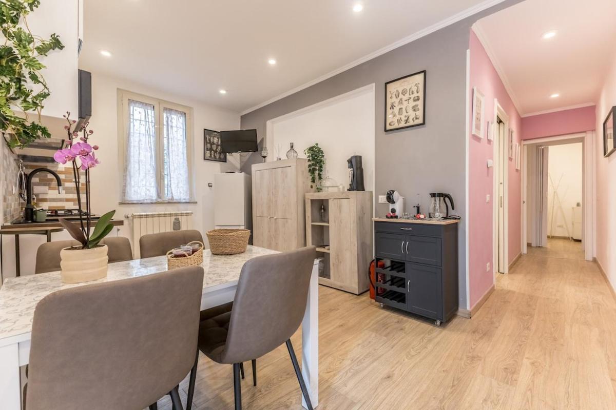 Trilocale Vicino Metro B Con Self Check In E Wi-fi Appartement *
